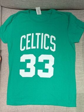Celtics Larry Bird Ladies Tee